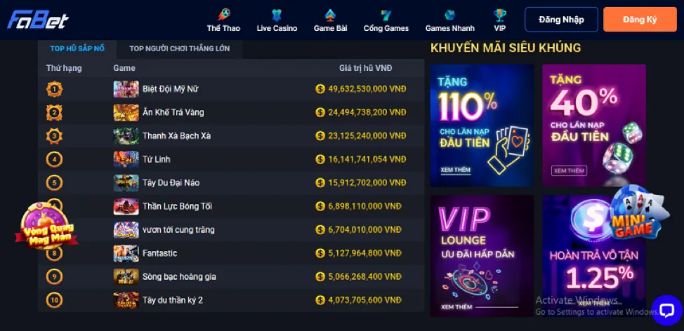 Hình ảnh minh họa lợi ích và khuyến mãi tại u888vip code